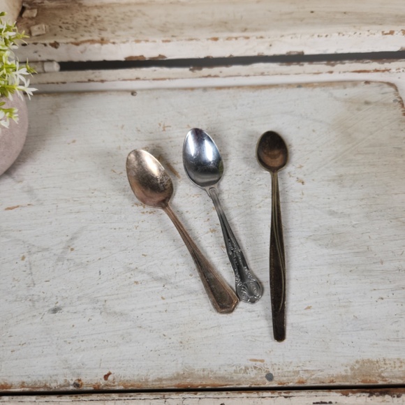 VTG Silver Plated / Stainless Baby Spoon Collection of 3- Walco, Rogers & Sons - Picture 3 of 7